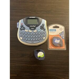 DYMO LetraTag 100T Table Top Label Maker with labels  *TESTED*